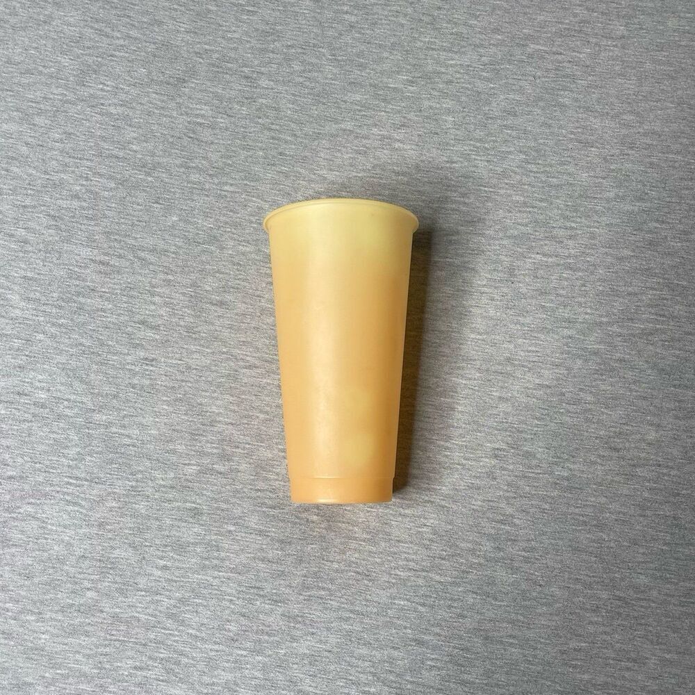 Mainstays Orange Dye Plastic 25 Oz Tumbler Cup